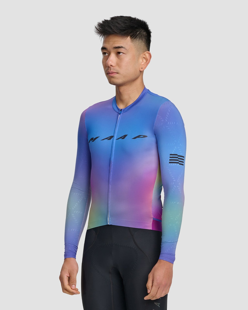 MAAP Blurred Out Pro Hex LS Jersey 2.0 outlook