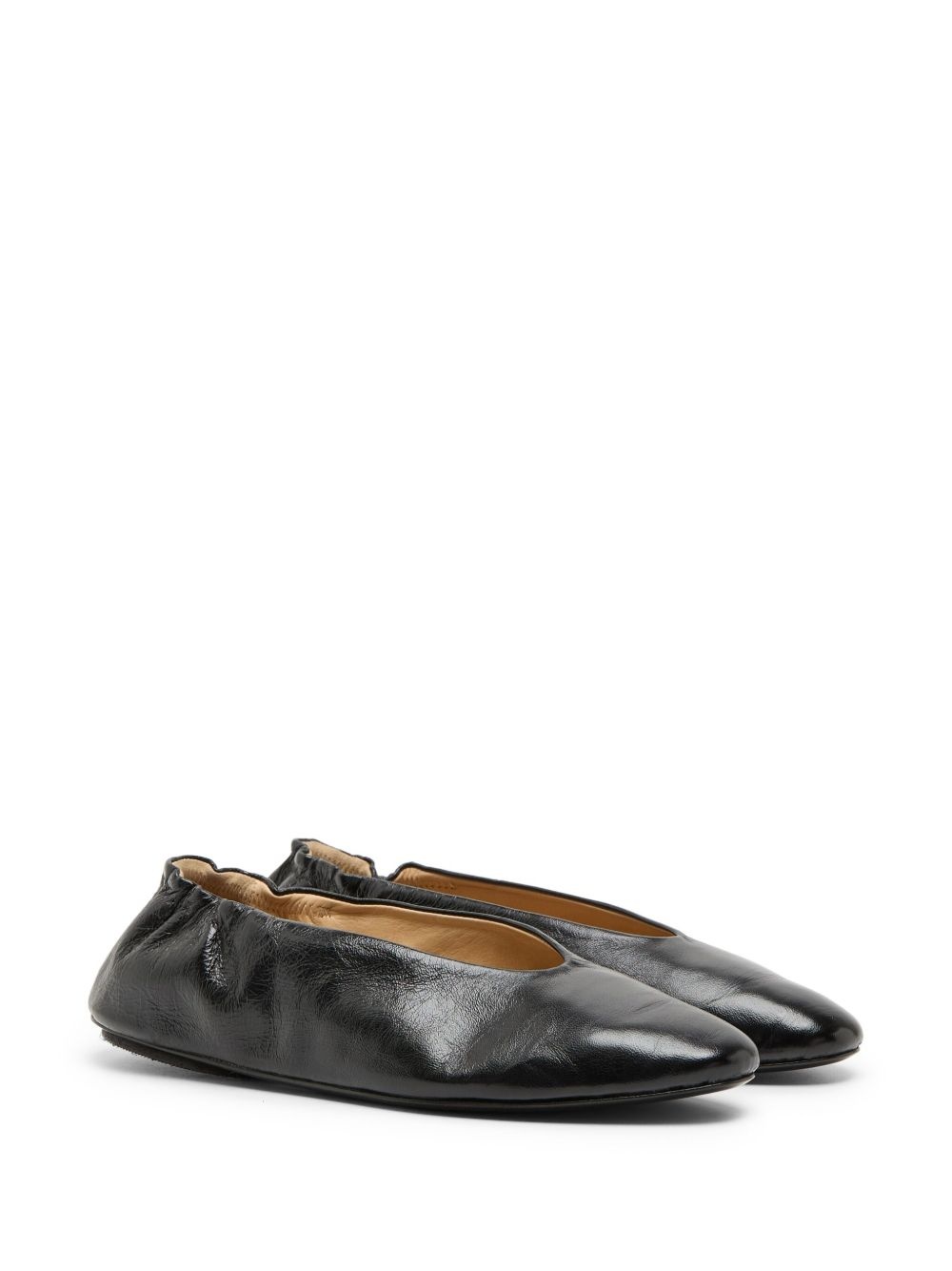 leather ballet flats - 2