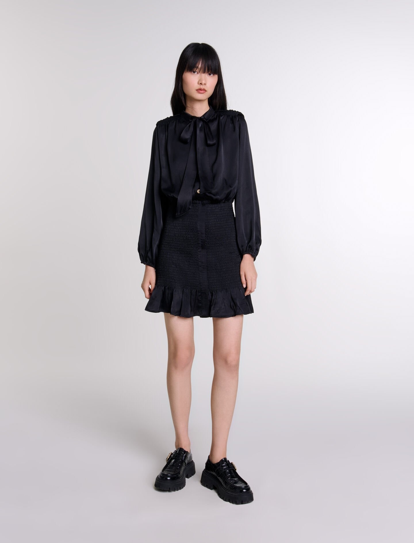 Short smocked dress - 2