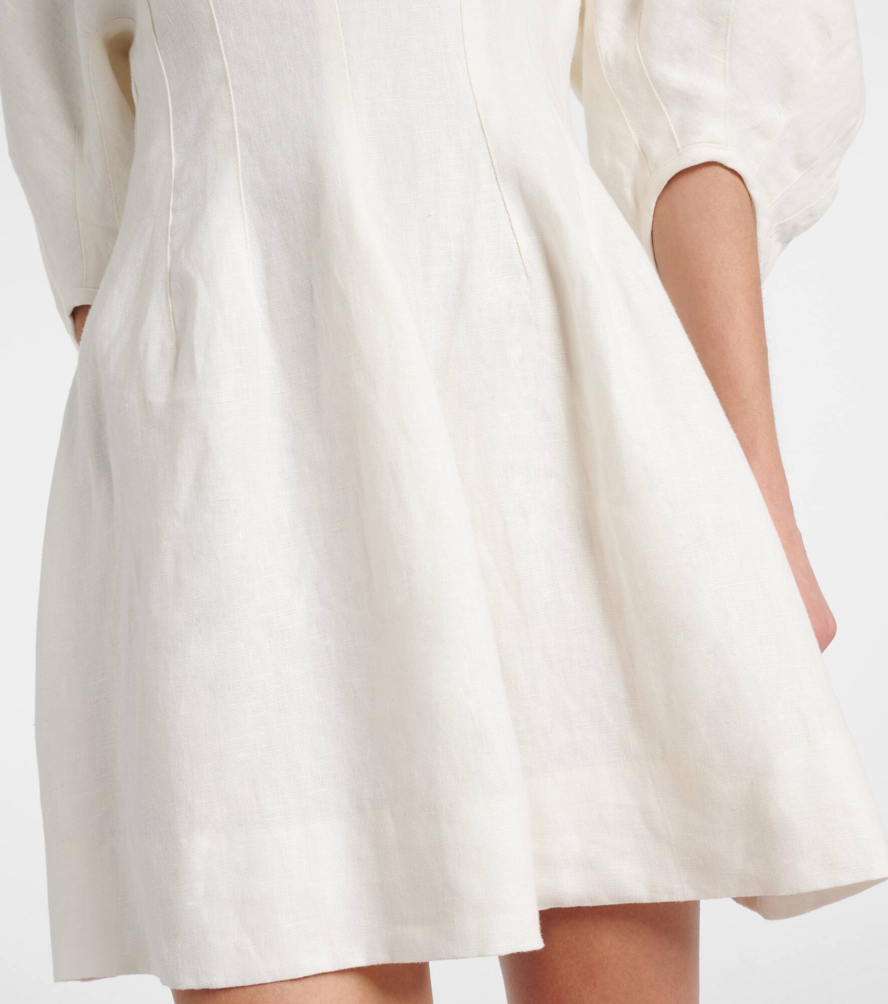 Soleil linen minidress - 5