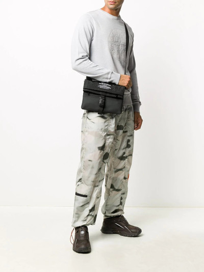 Diesel logo patch shoulder bag outlook