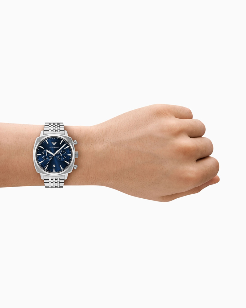 EMPORIO ARMANI CHRONOGRAPH STAINLESS STEEL WATCH outlook