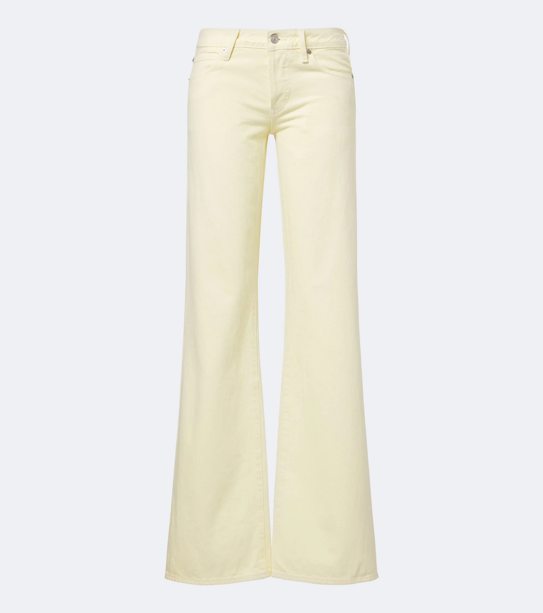 Gray wide-leg jeans - 1