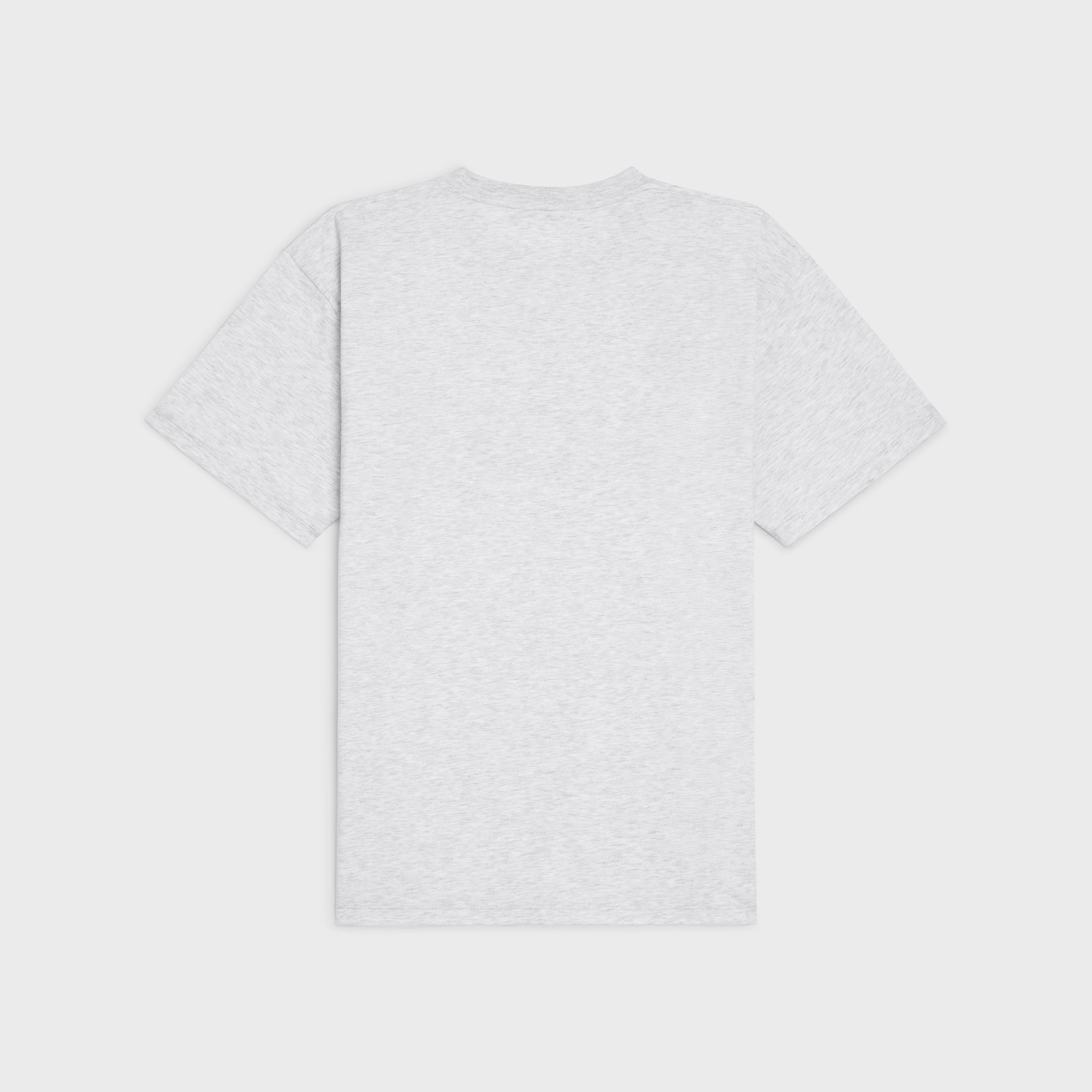 CELINE LOOSE T-SHIRT IN COTTON JERSEY - 2