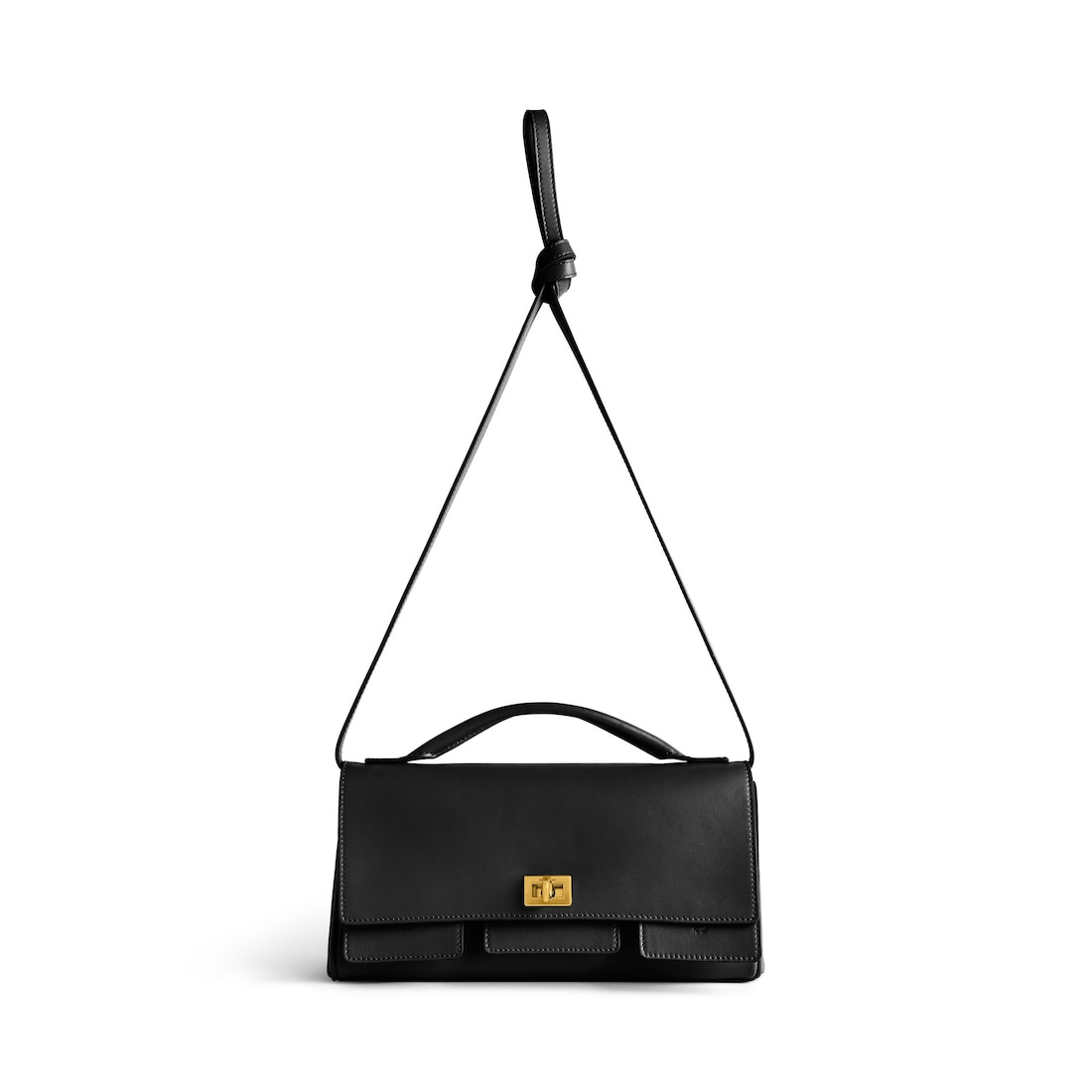 Women's Bel Air Small Clutch On Strap  in Black - 4