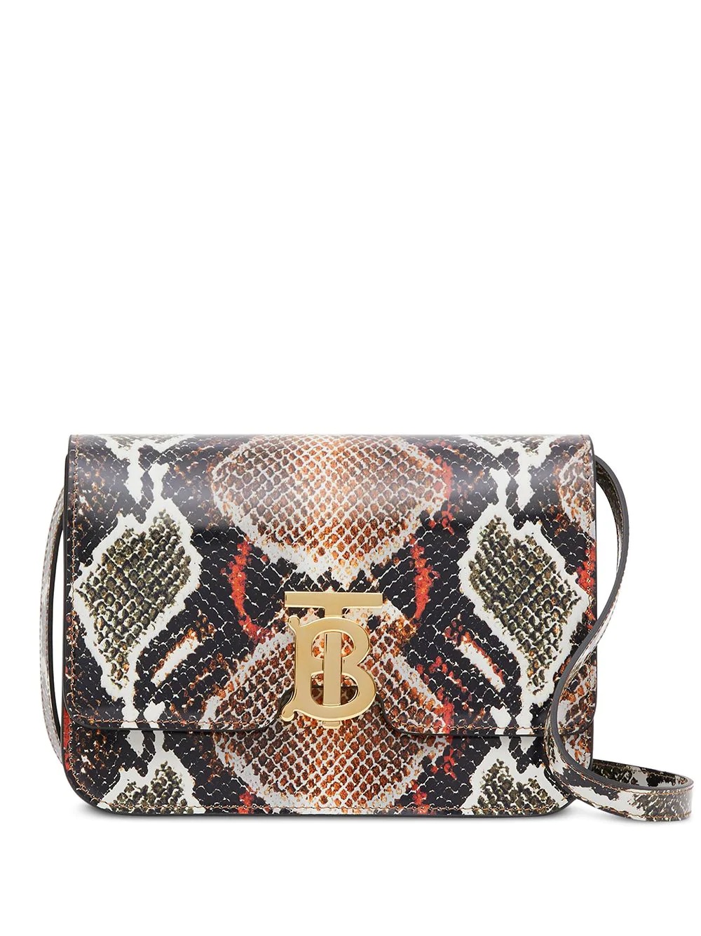 small python print TB shoulder bag - 1