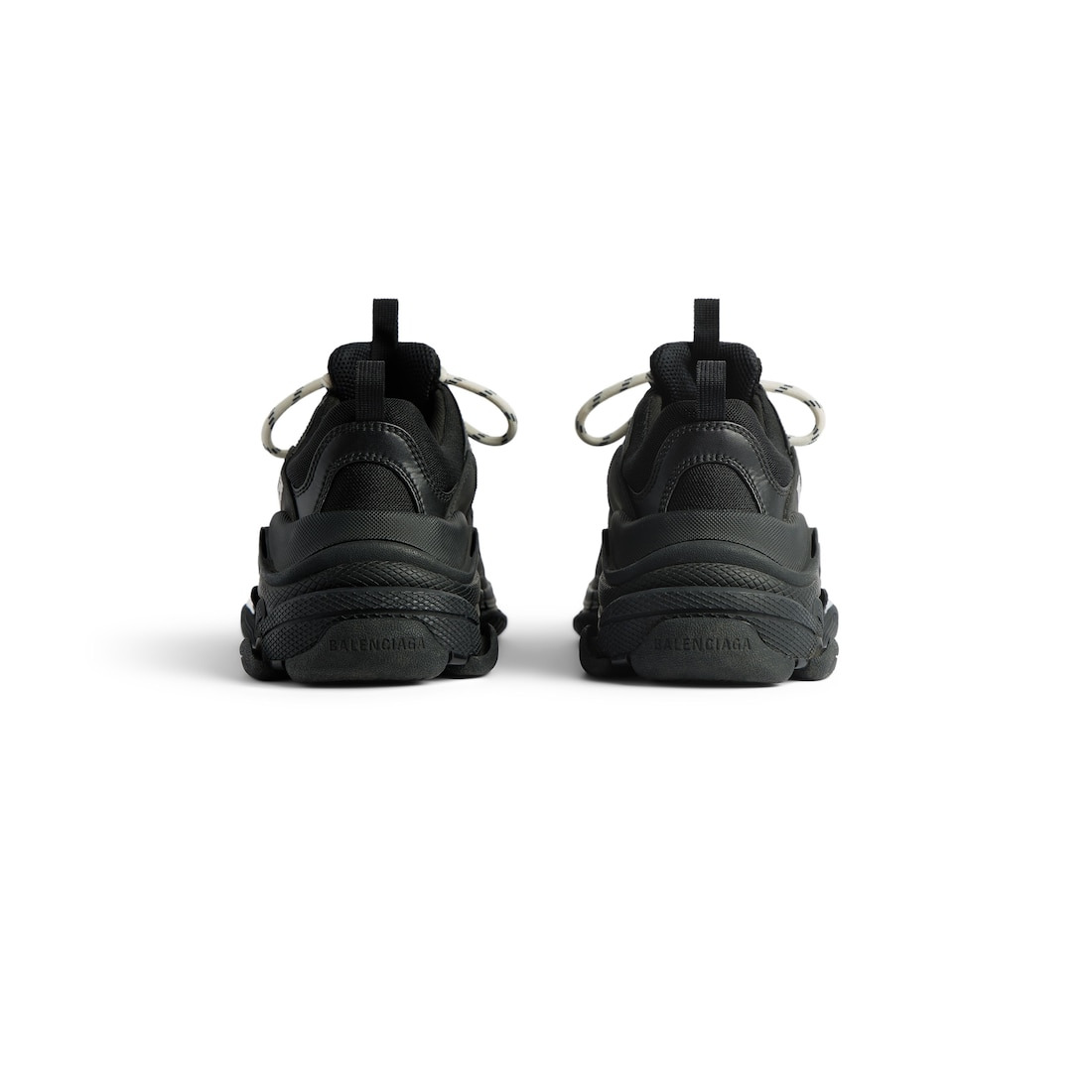Women's Triple S Sneaker in Black - 5