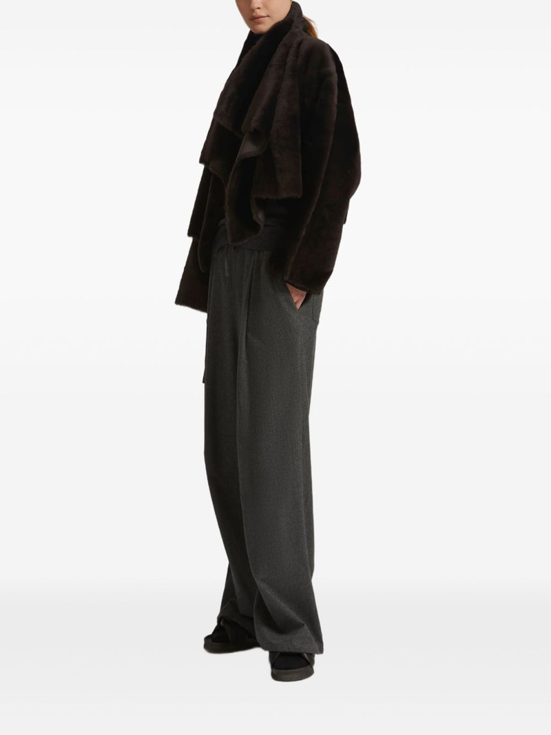 draped lambskin jacket 3