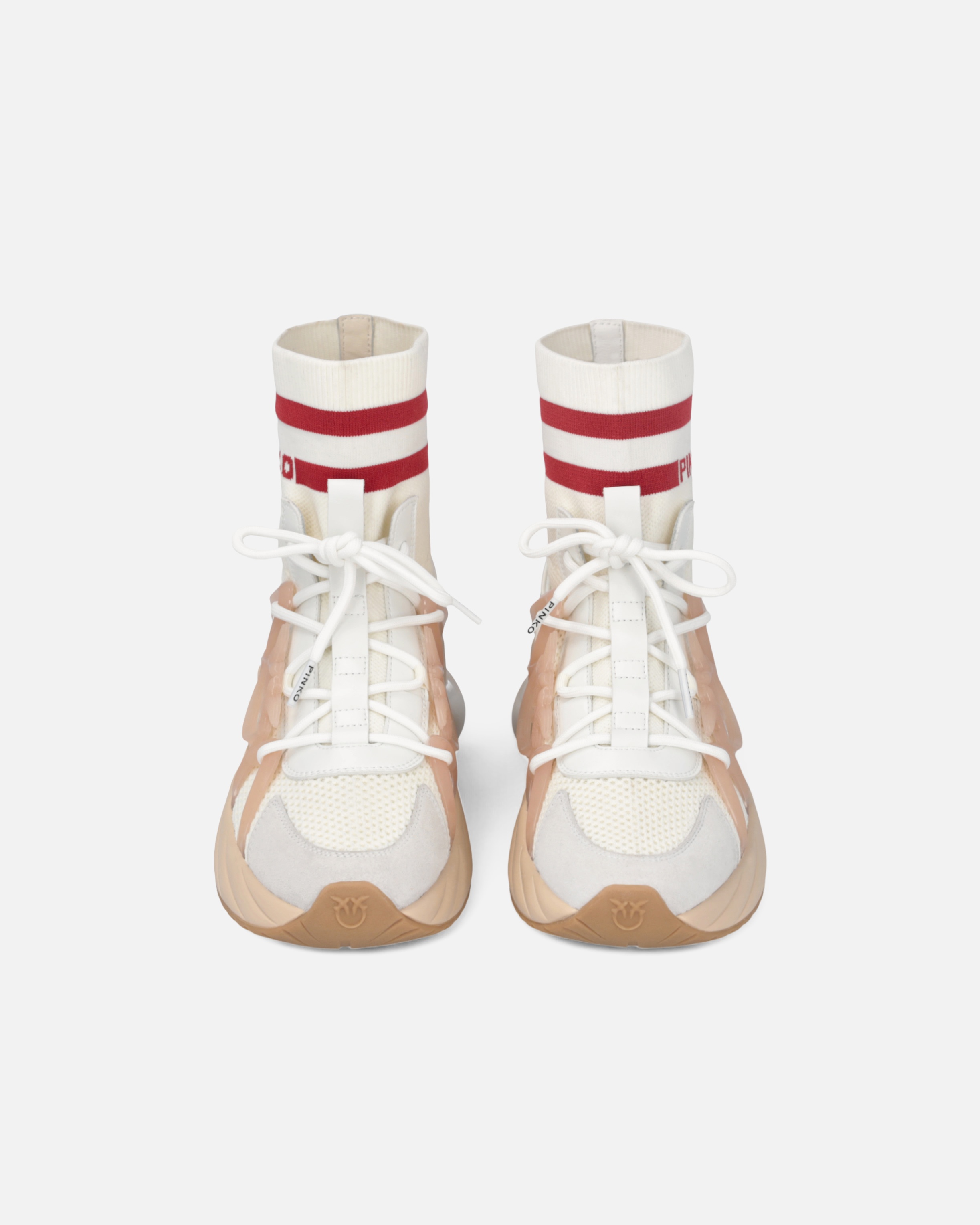 ARIEL SNEAKERS WITH KNIT SOCK DETAIL - 8