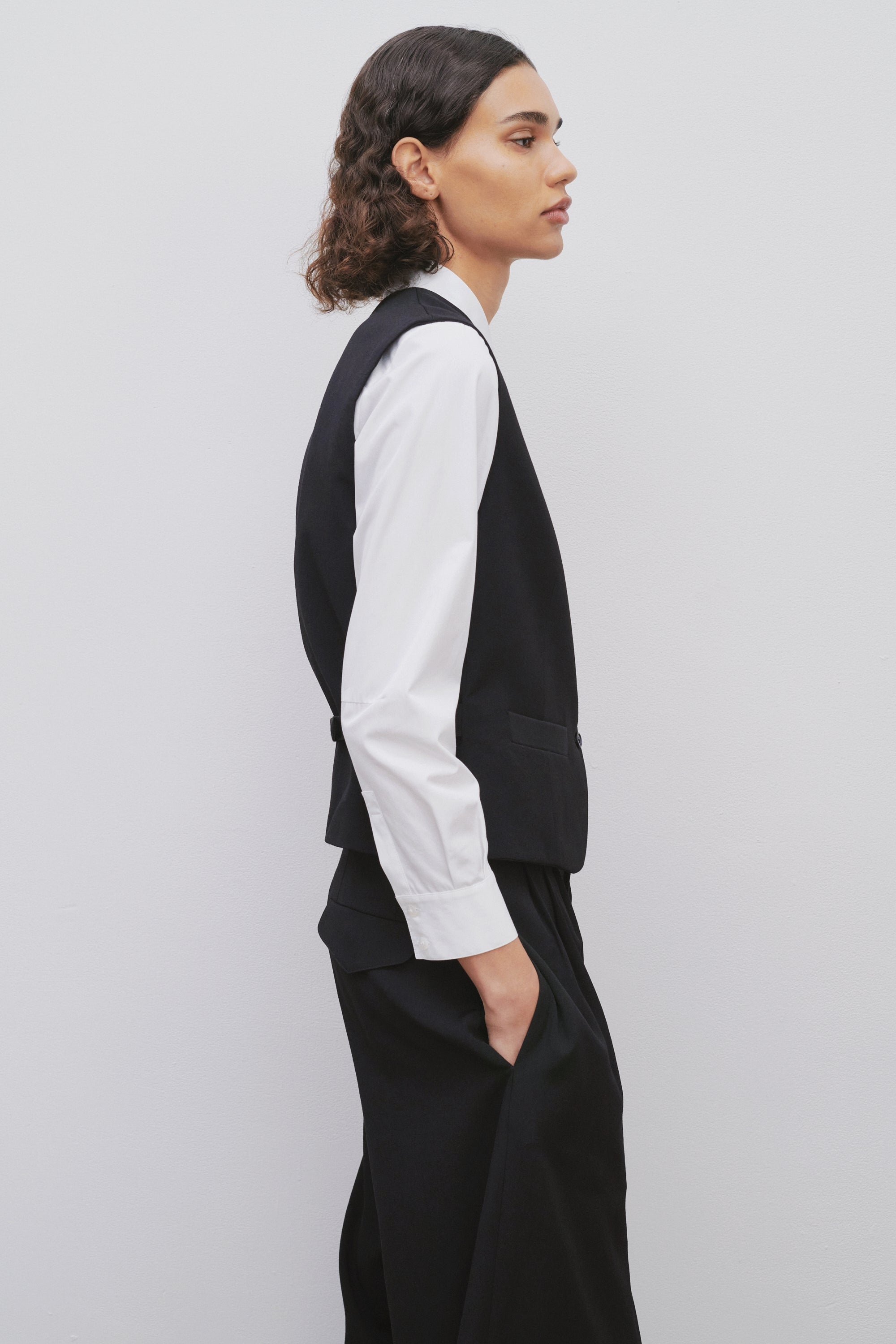 Vegas Vest in Wool - 4