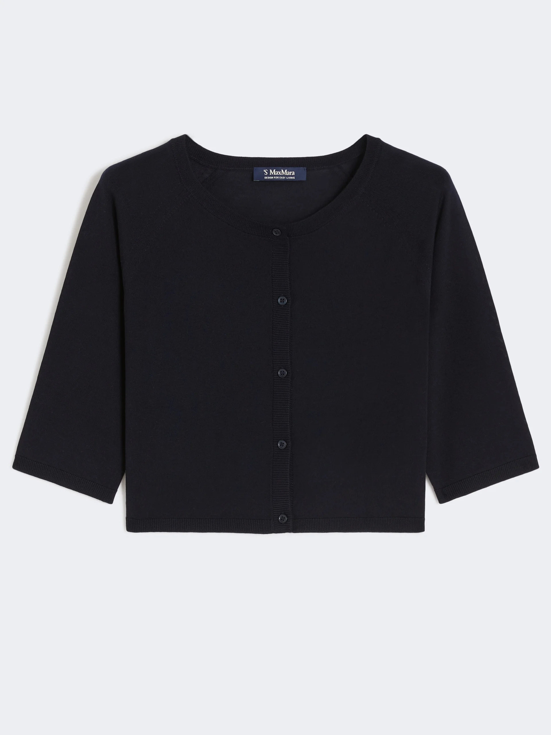 CLASSIC Short wool cardigan - 1