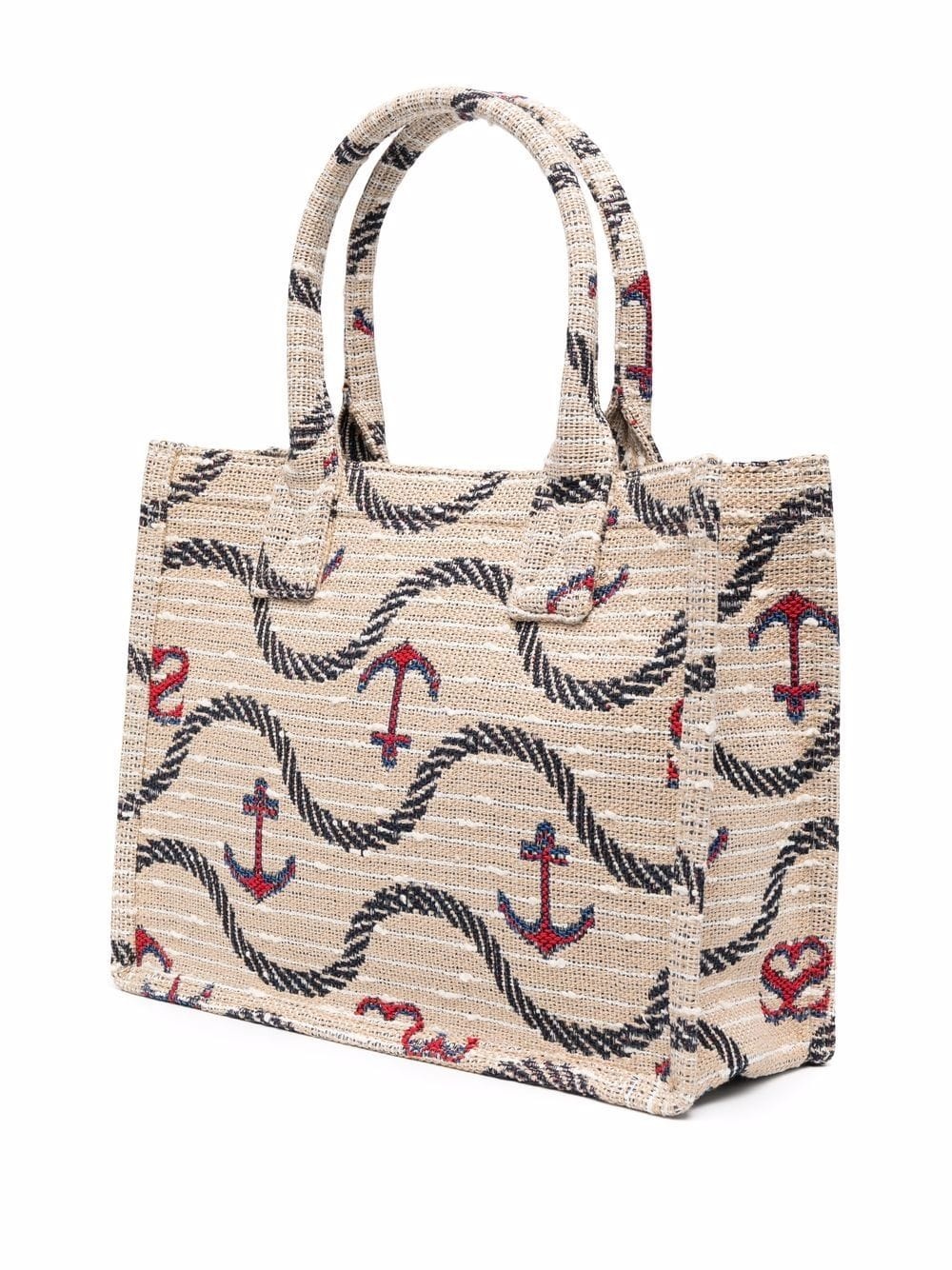 anchor-print jacquard tote - 4