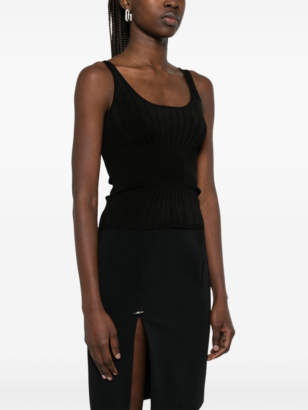 knitted tank top - 3