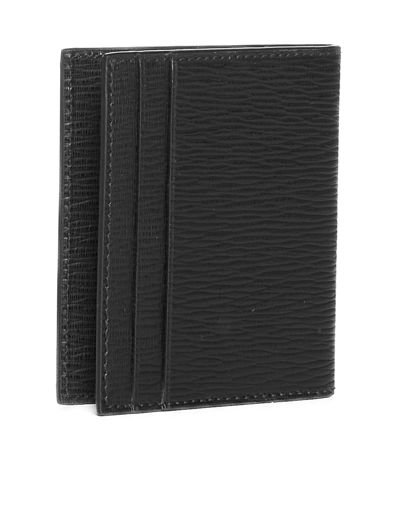 Gancini leather bifold wallet - 3