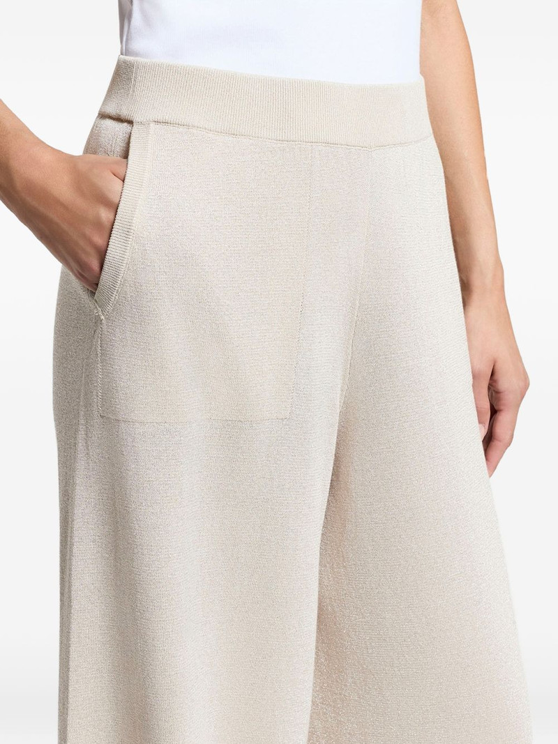 lurex-detail trousers 5