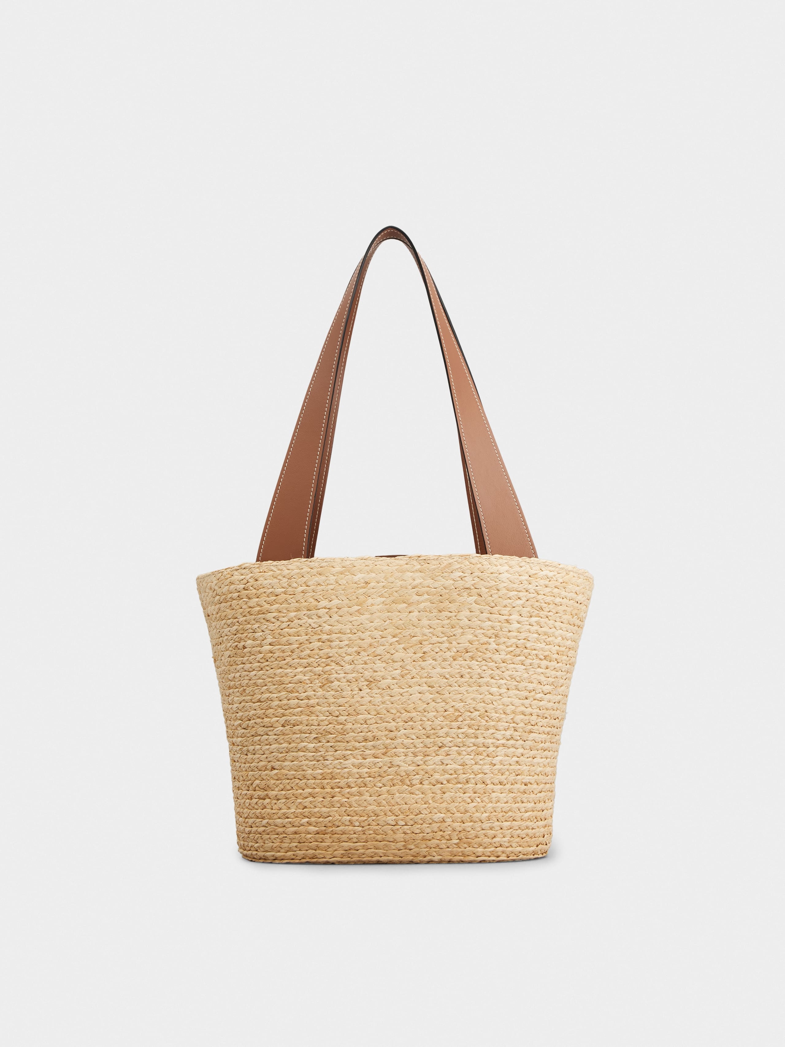 Small Shopping Bag in raffia - 4