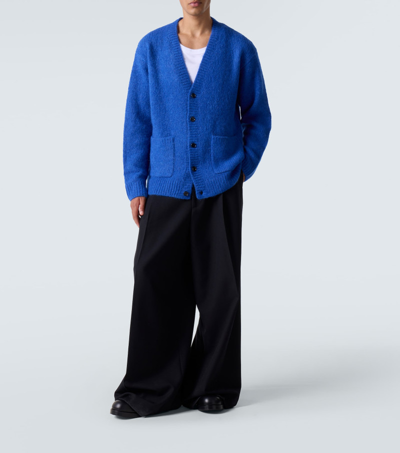 Dries Van Noten Alpaca and wool-blend cardigan outlook