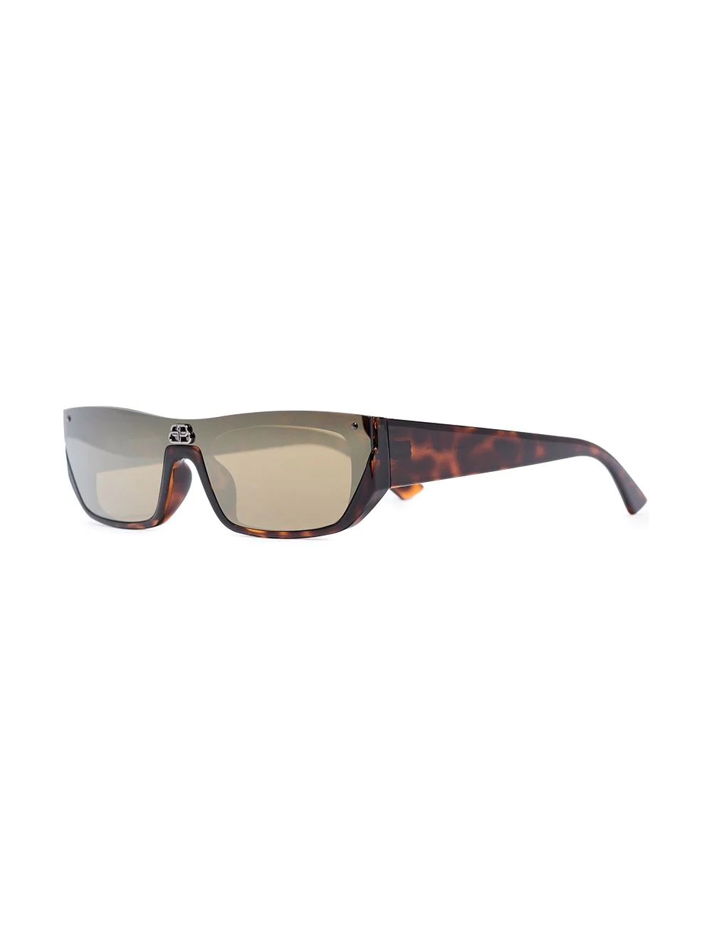 Shield rectangular sunglasses - 2