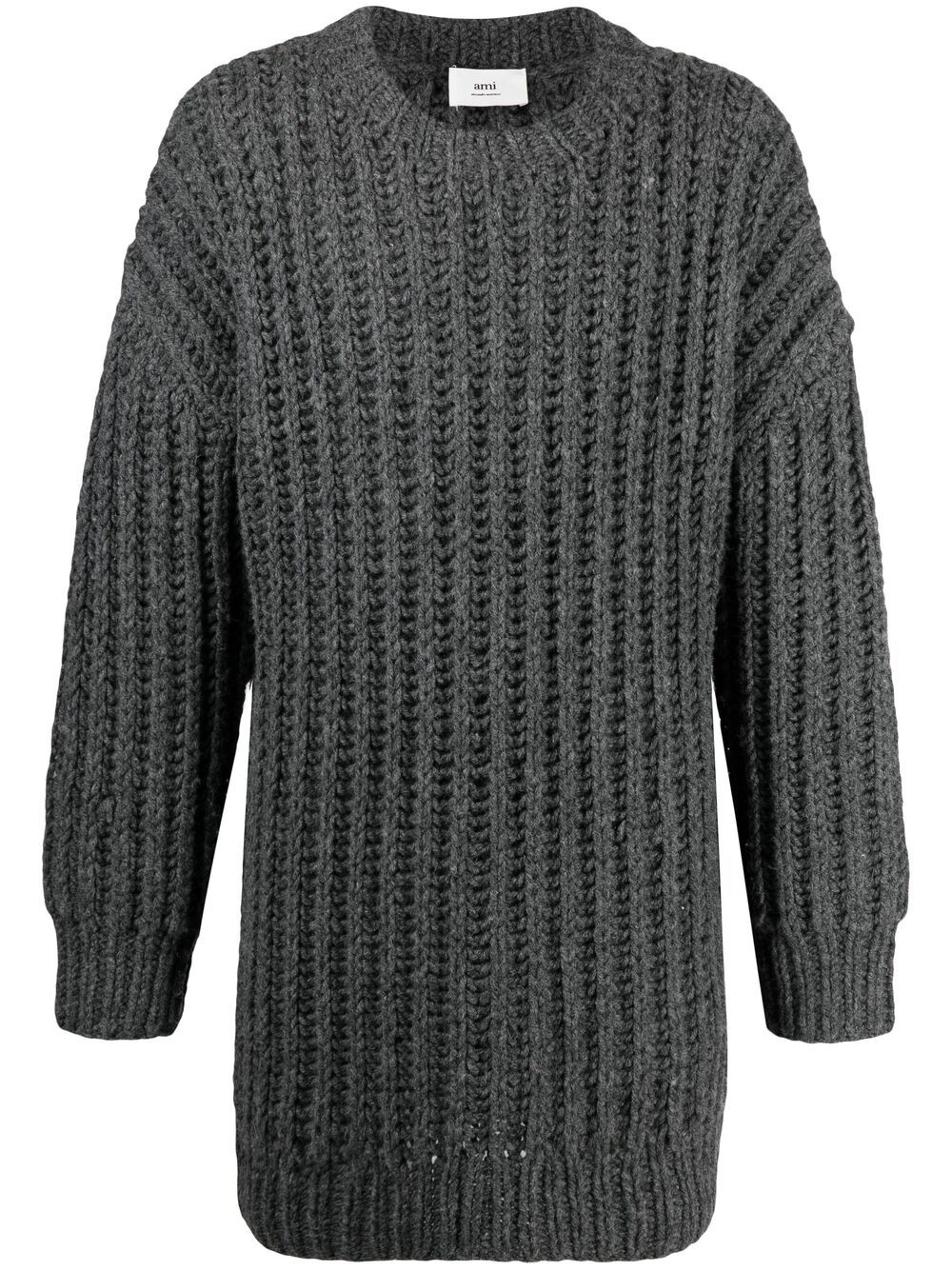 chunky-knit jumper - 1