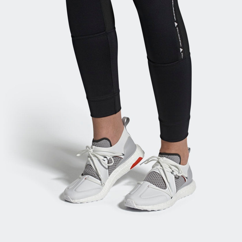 adidas gazelle silver green womens Adidas x Stella McCartney Women's Ultraboost 5 Legacy Green / Willow Grey /  Glory Green Running Shoes