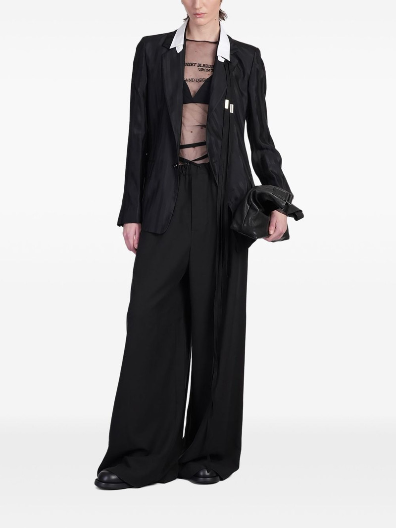 Ann Demeulemeester semi-sheer T-shirt outlook