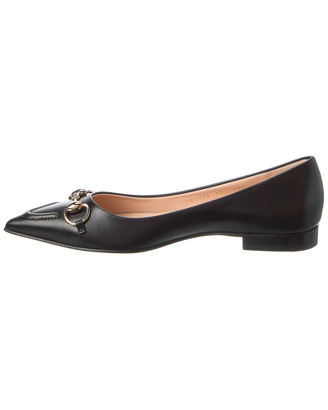 Gucci Horsebit Leather Ballerina Flat - 2