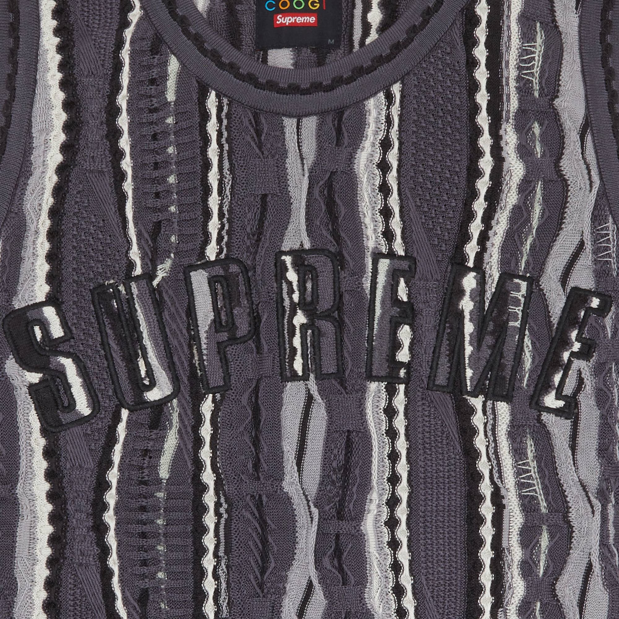 Supreme x Coogi Basketball Jersey 'Black' - 3