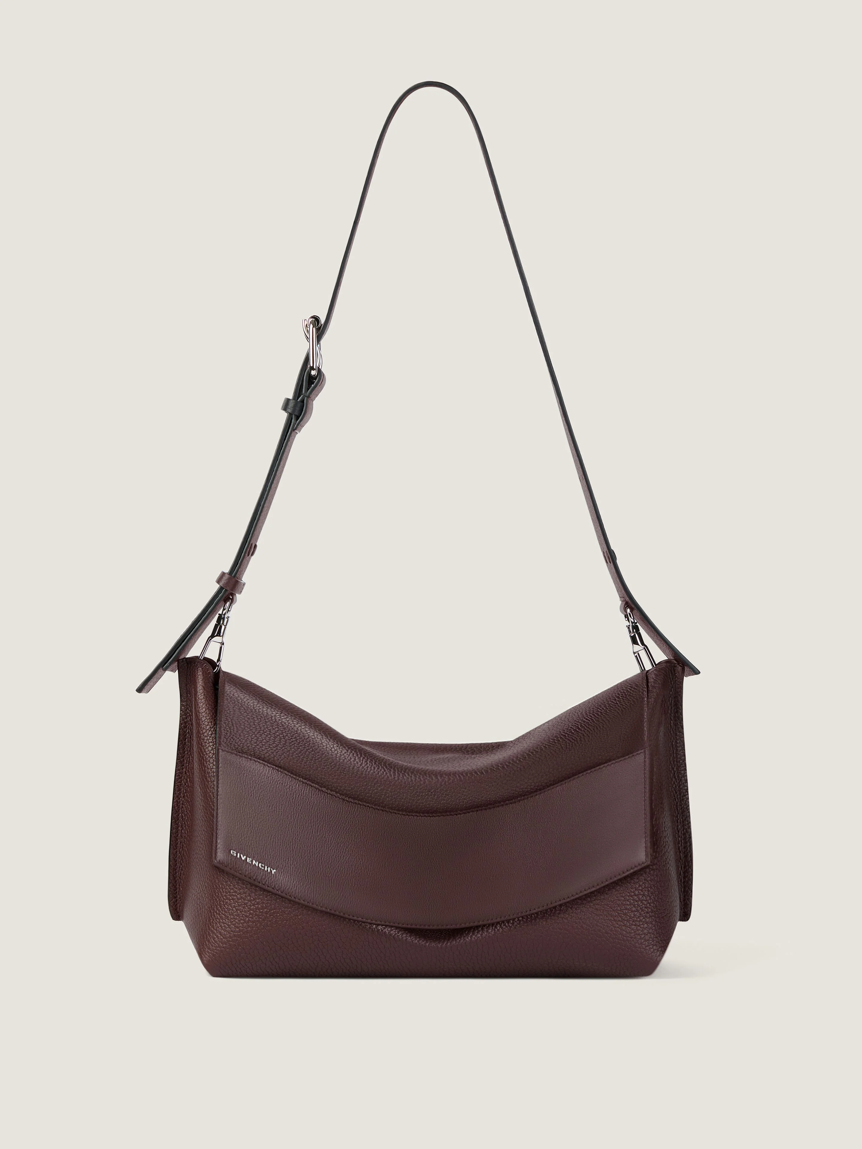 FOLD BAG IN GRAINED LEATHER - 1