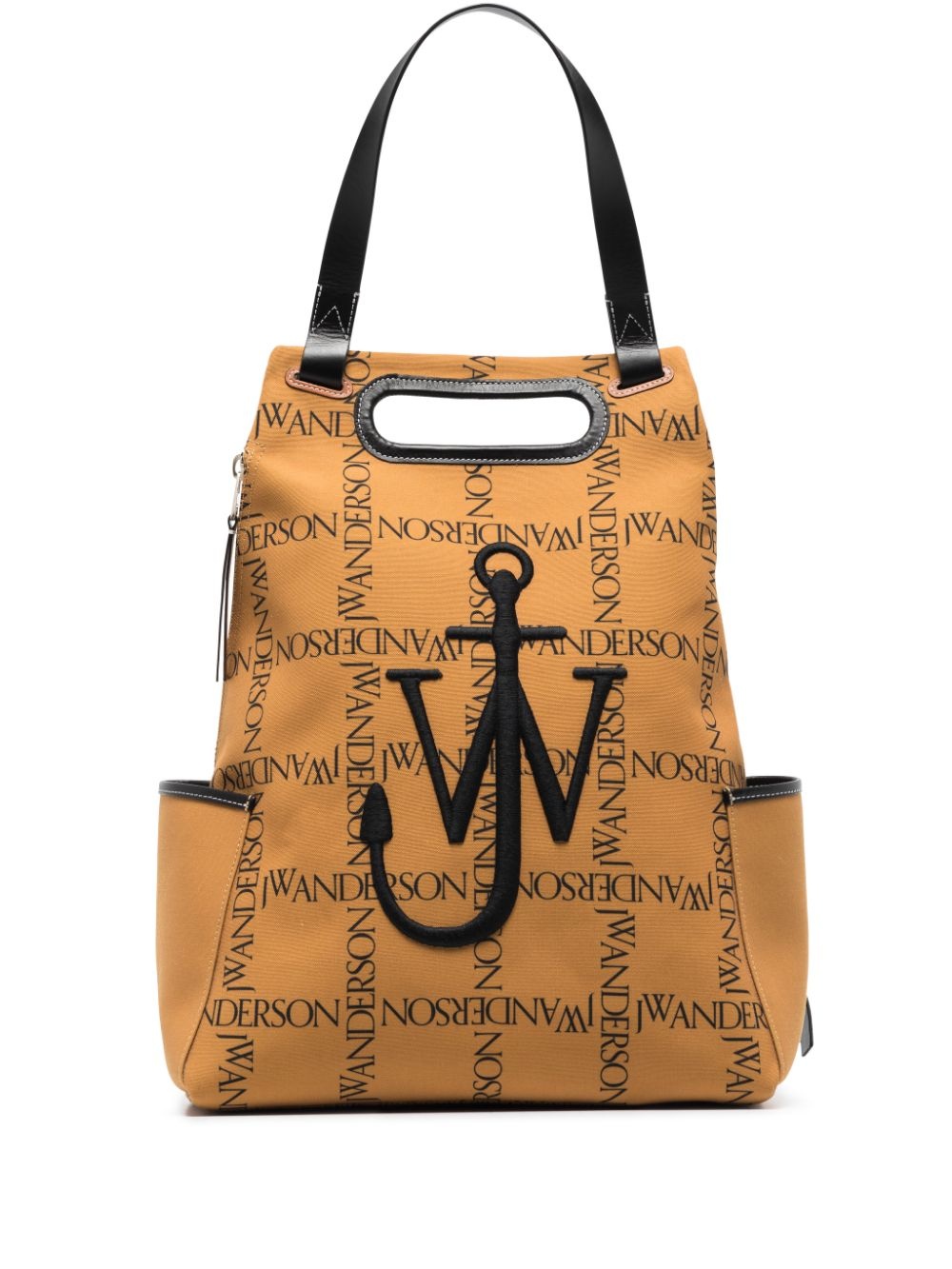 Anchor logo-print backpack - 4