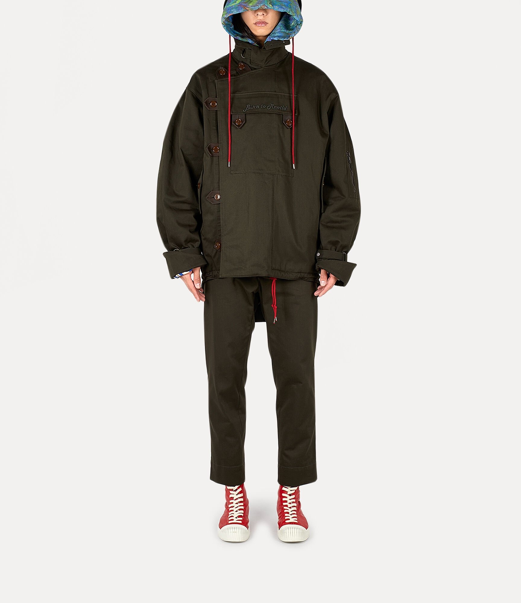 SHORT HOODED DUFFLE - 2
