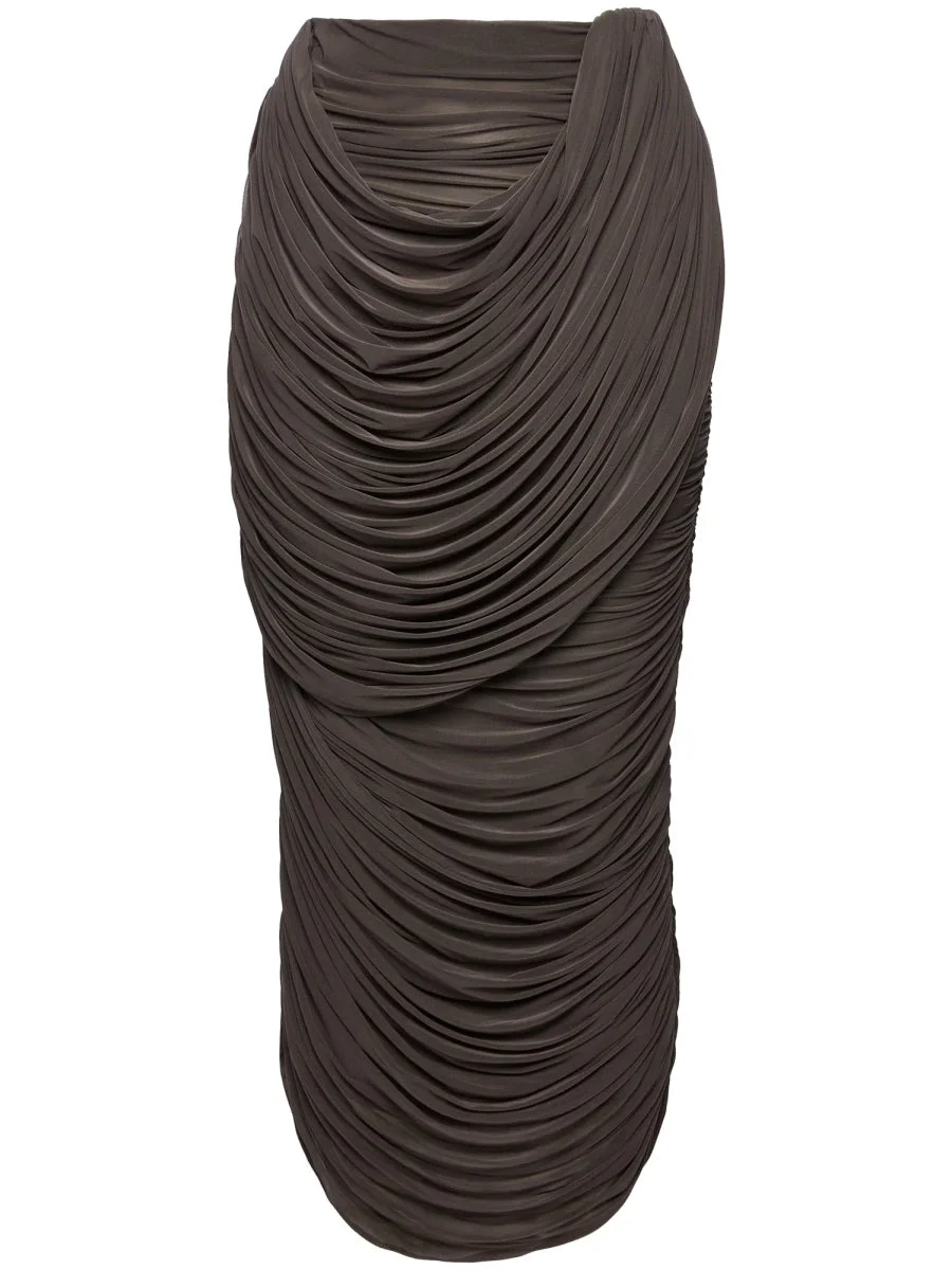 Magda Butrym Women Cupro Midi Skirt - 1