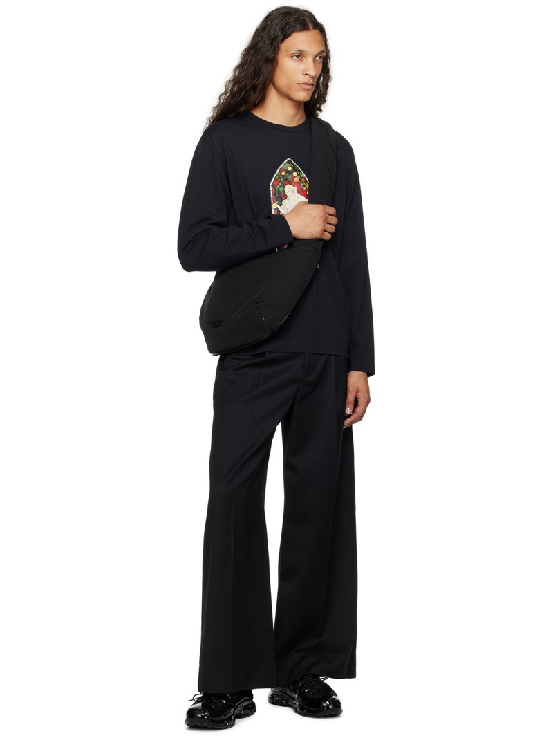 Black Pleated Trousers 4