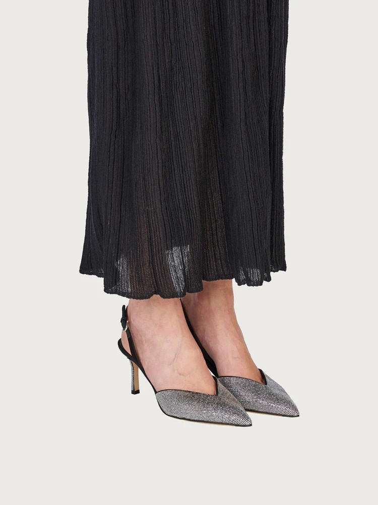 CRYSTAL EMBELLISHED SLINGBACK - 3