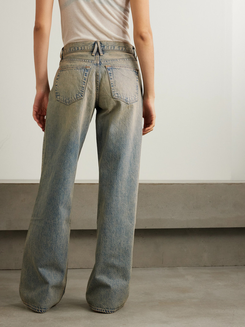 Mica Low-rise Wide-leg Jeans 3