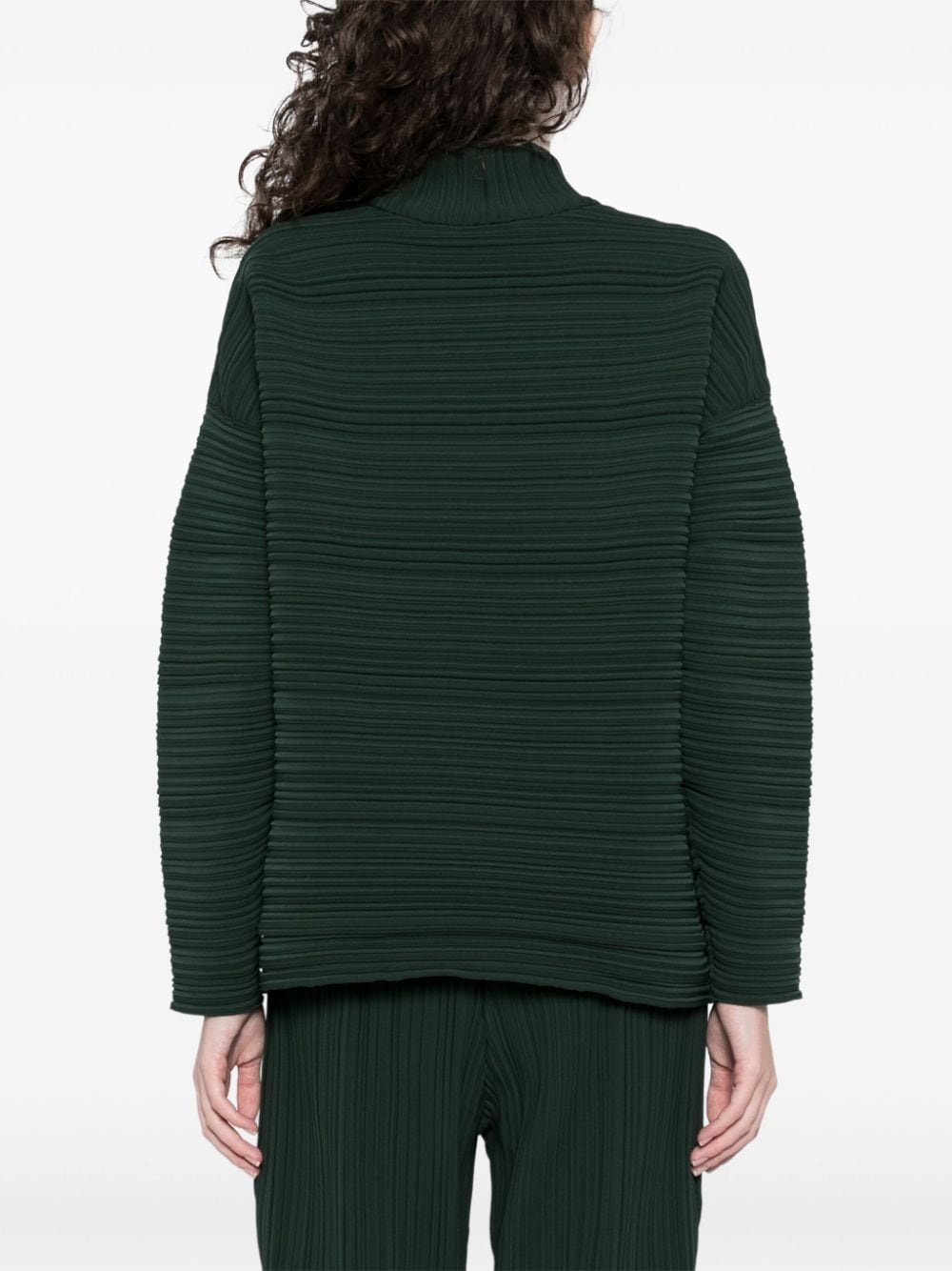 crepe knitted top - 4