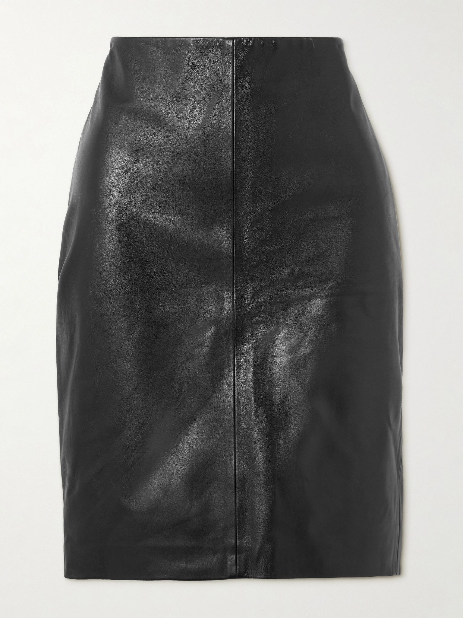 Leather skirt Black - 1