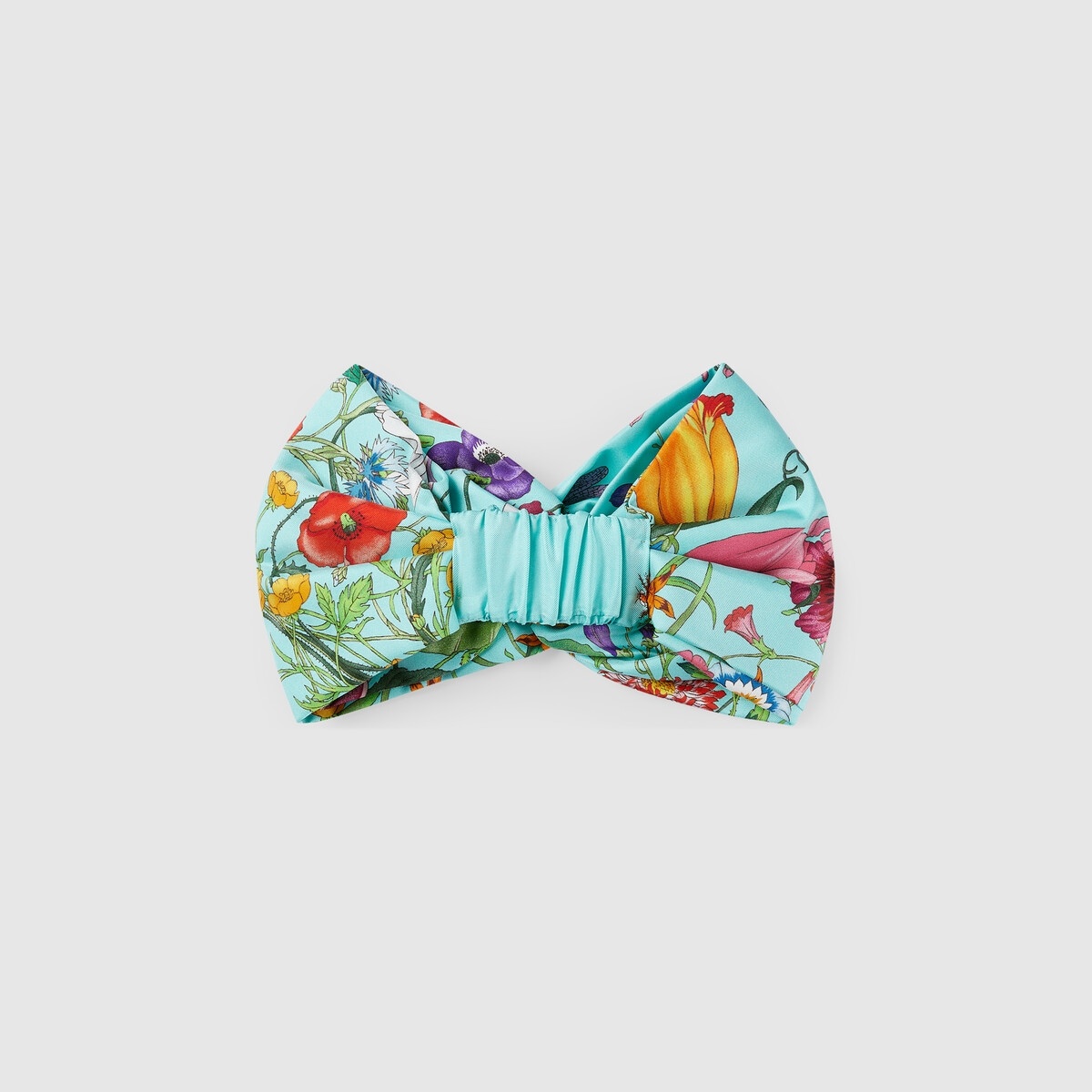 Flora print silk headband - 4