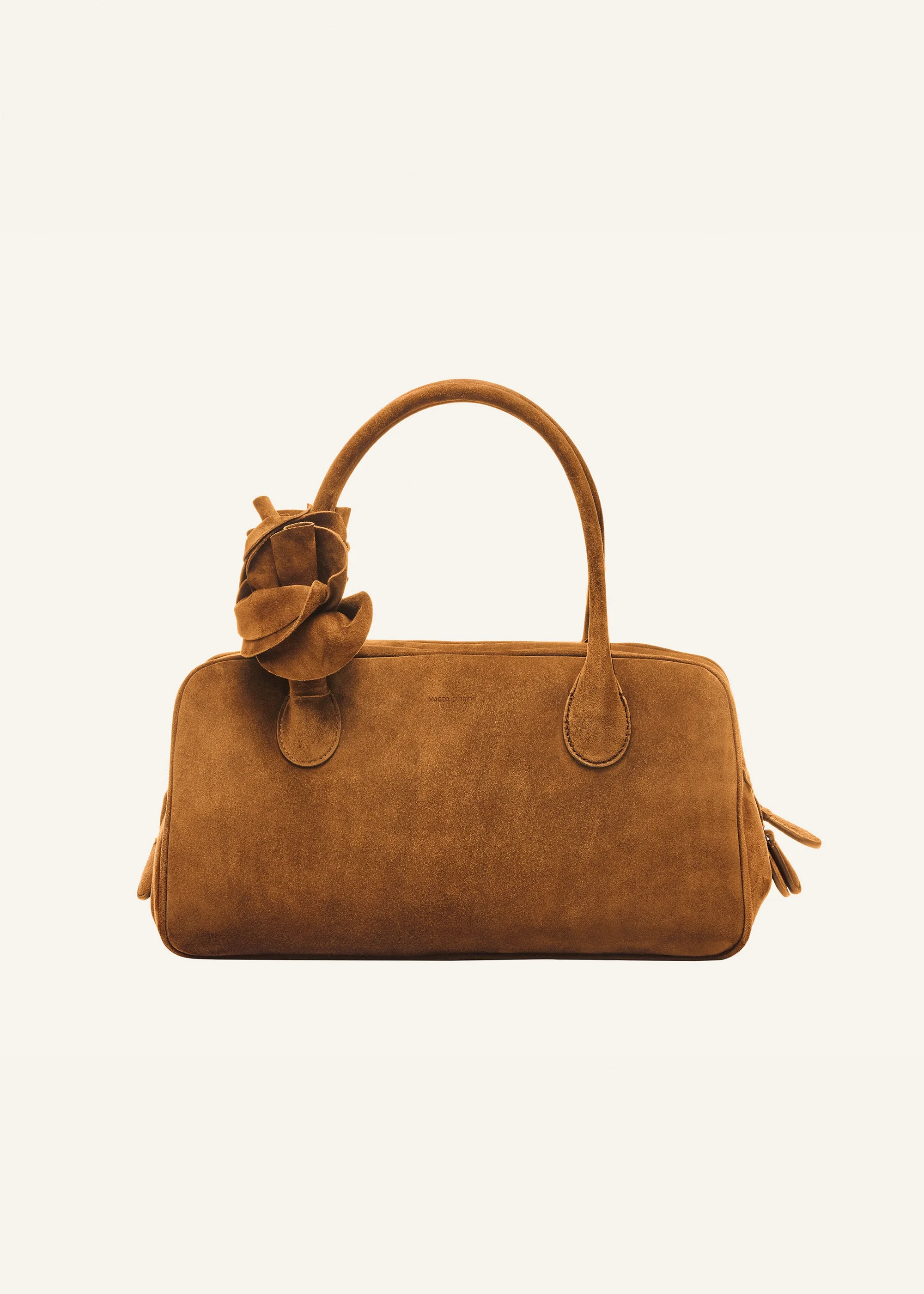 Brigitte bag in camel suede - 1