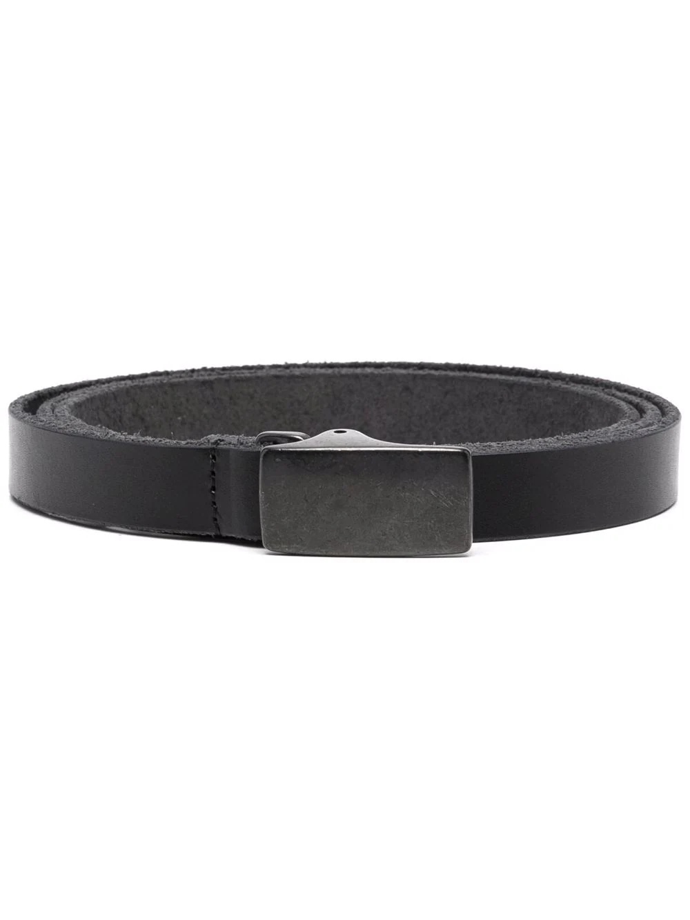 metallic-buckle belt - 1