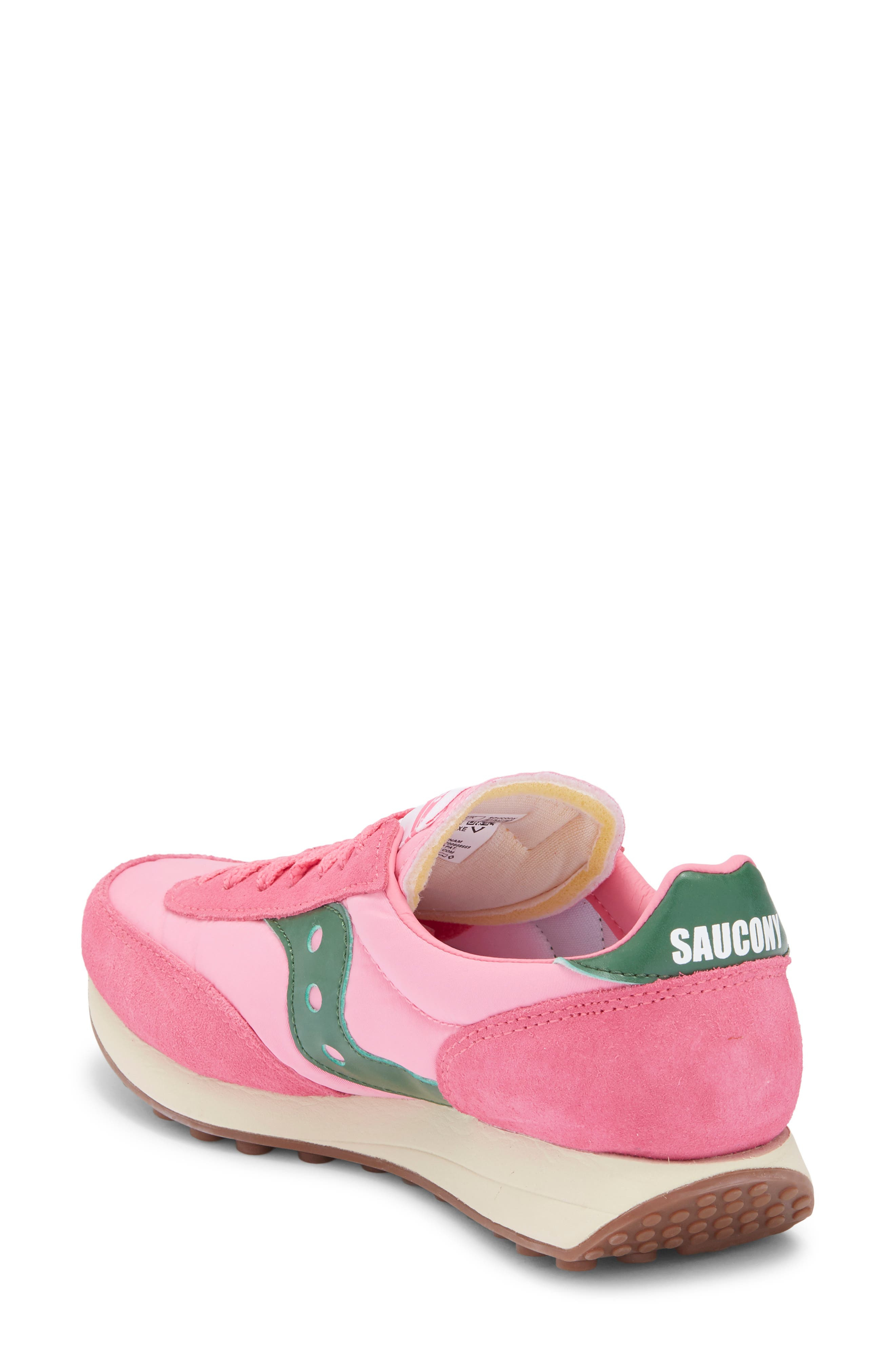 Saucony Gender Inclusive Trainer 80 Sneaker in Pink/Forest at Nordstrom - 2