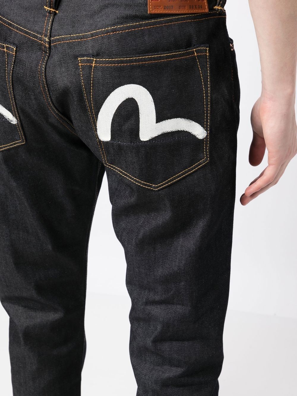 low-rise slim-cut jeans - 5