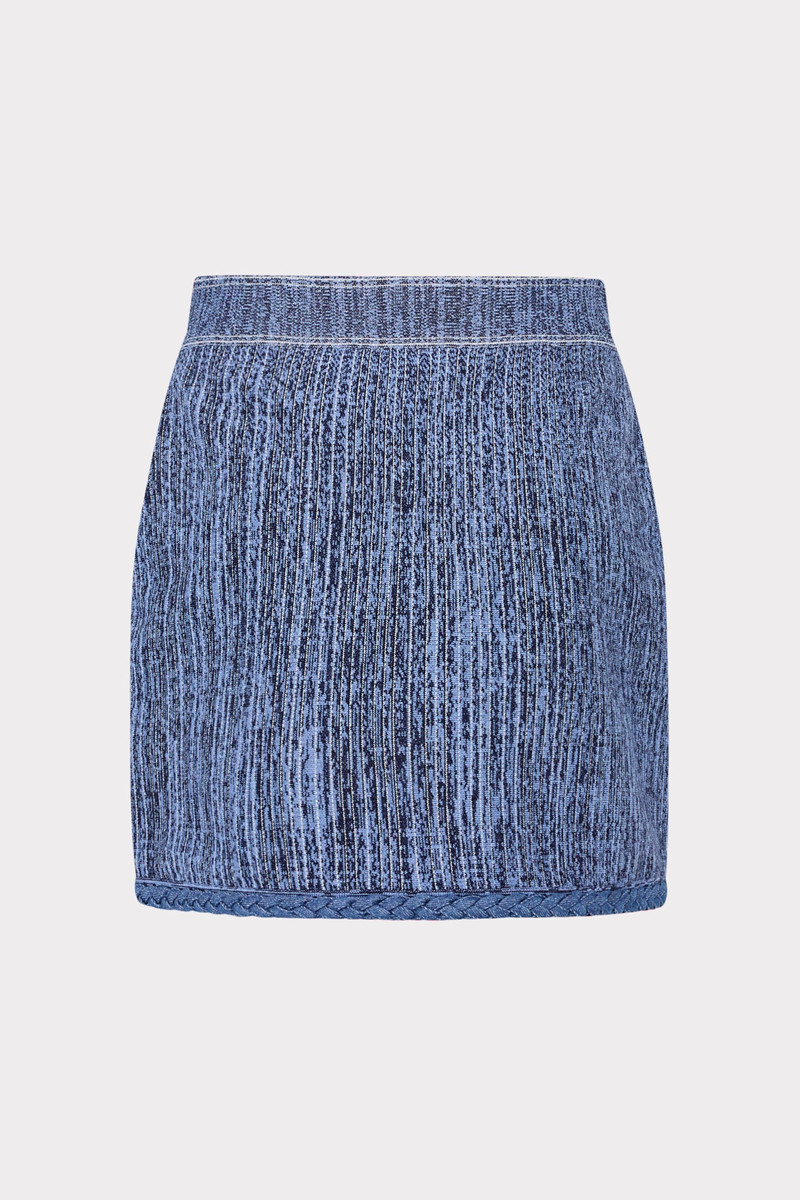 Soleil Pinstripe Knit Skirt 3