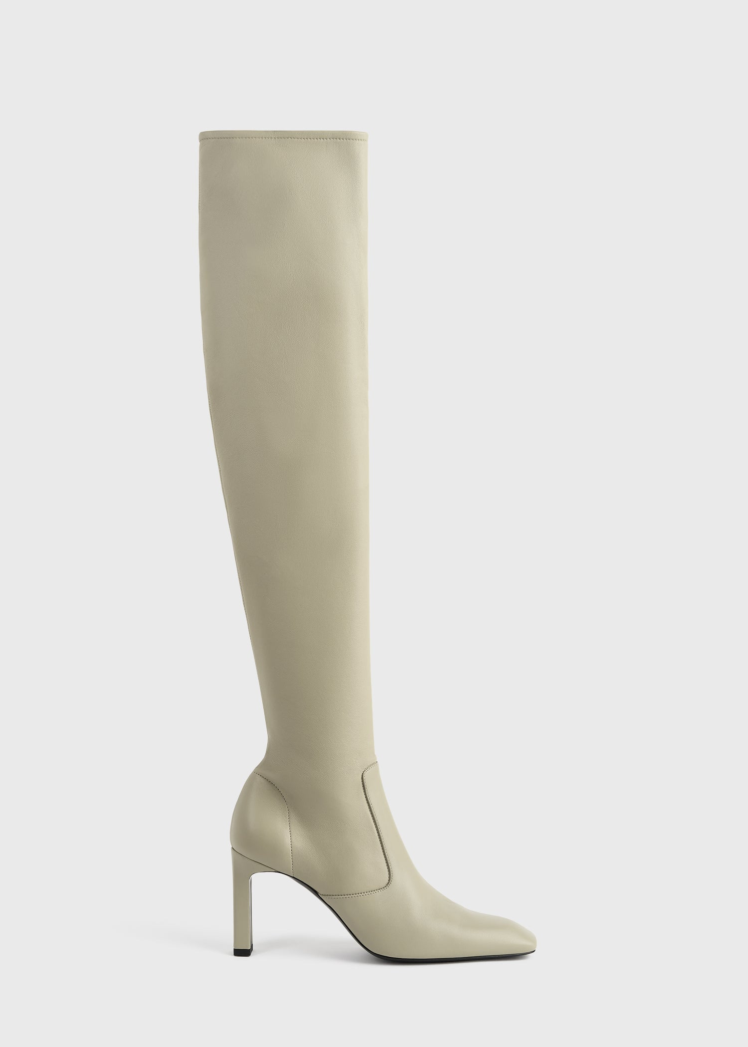 Nappa over-the-knee boots rye - 8
