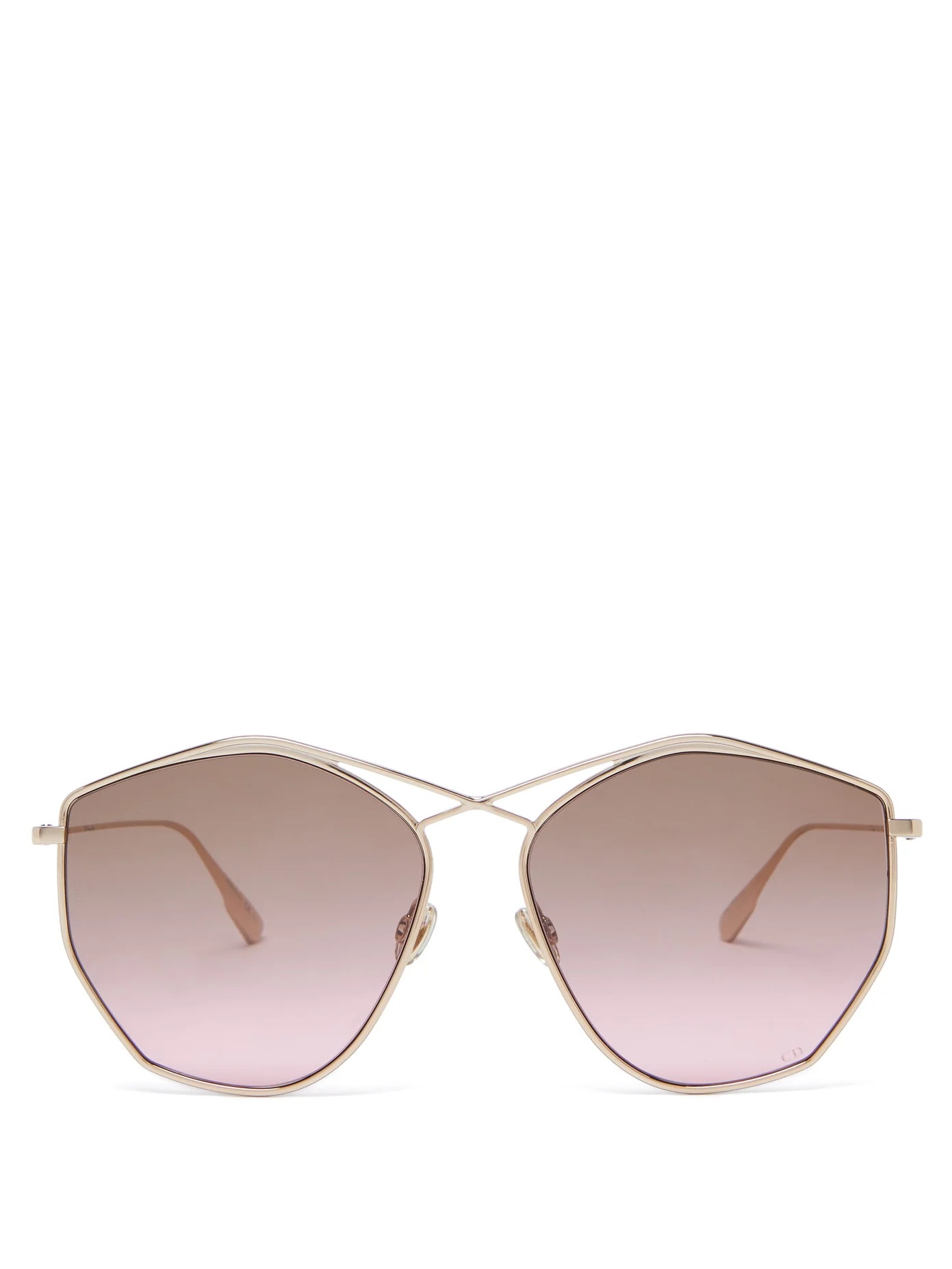 DiorStellaire4 hexagonal metal sunglasses - 1