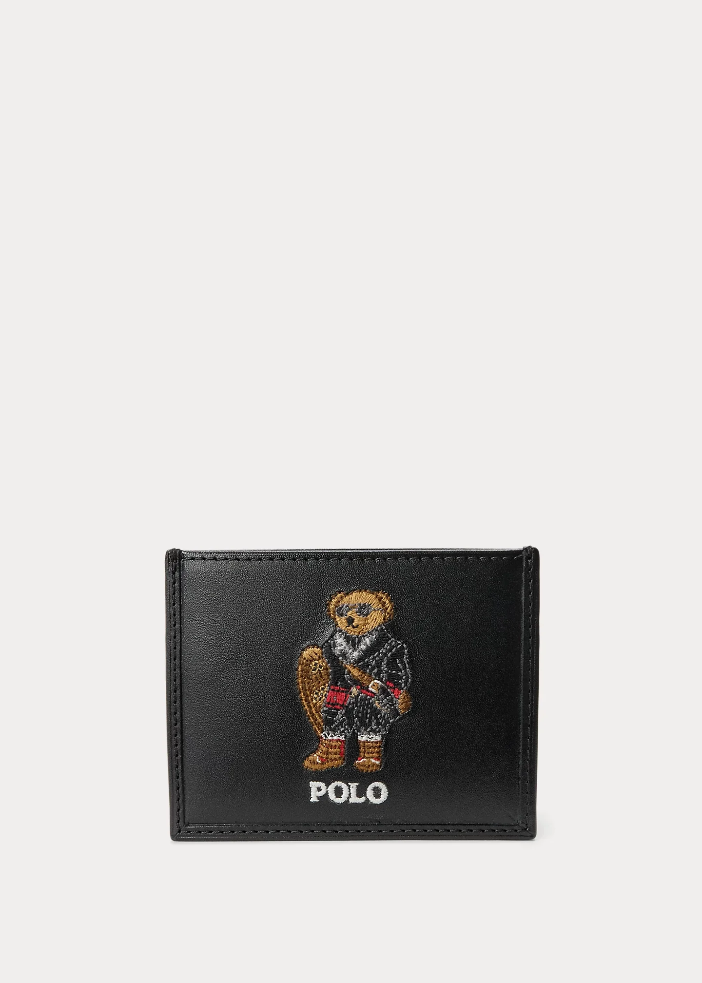 Polo Bear Leather Card Case - 1