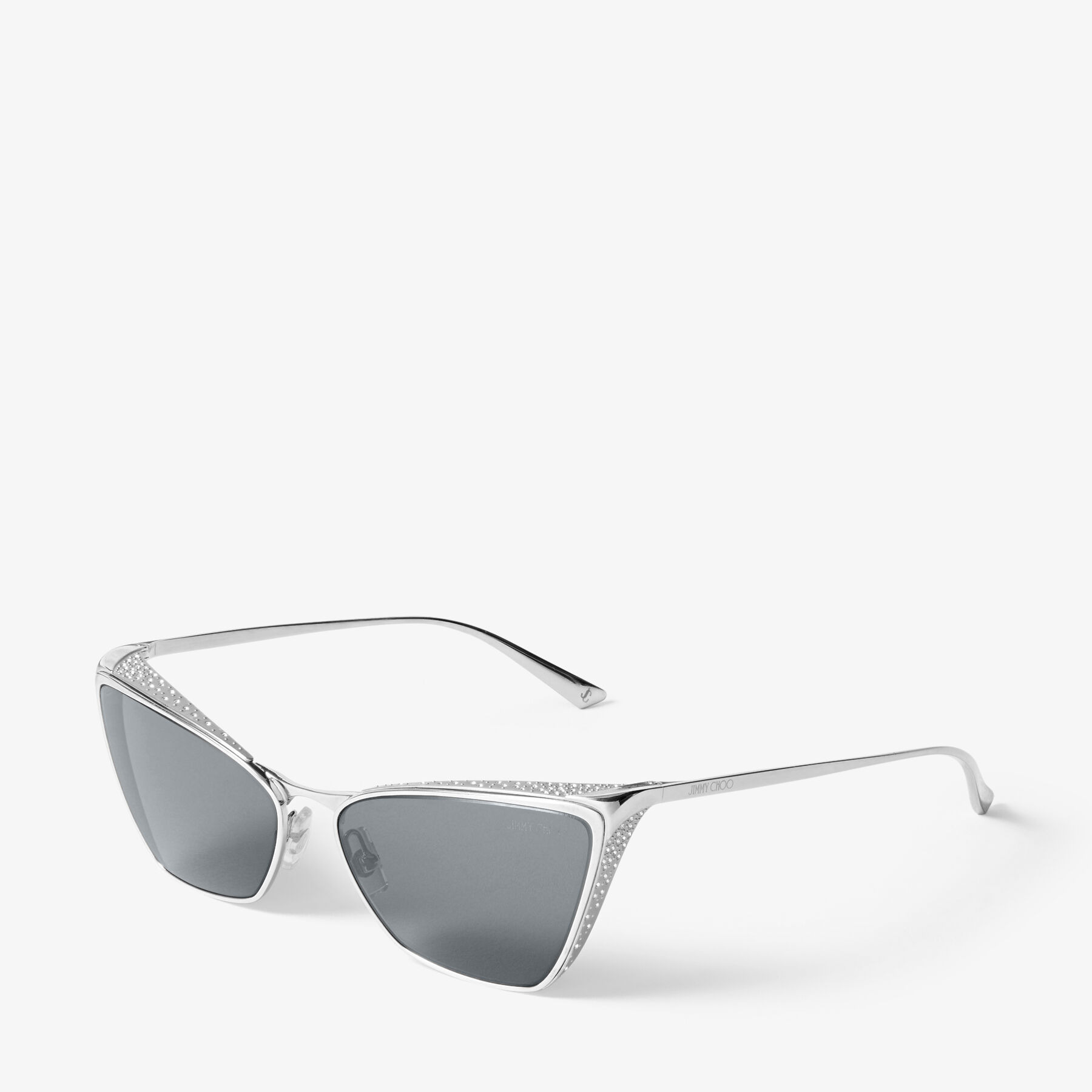 Payton 
Silver Cat Eye Sunglasses - 2