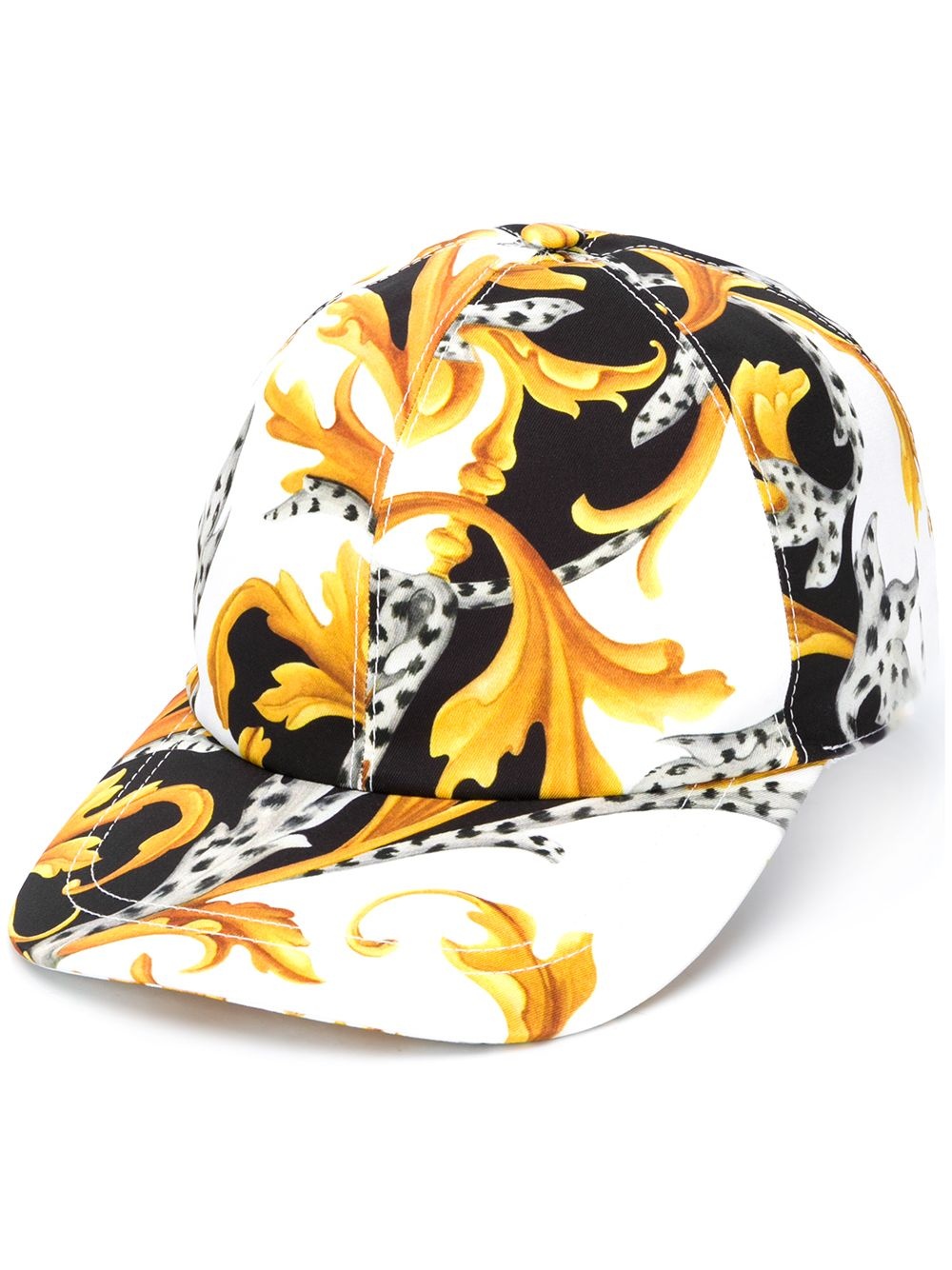 classique print adjustable baseball cap - 1