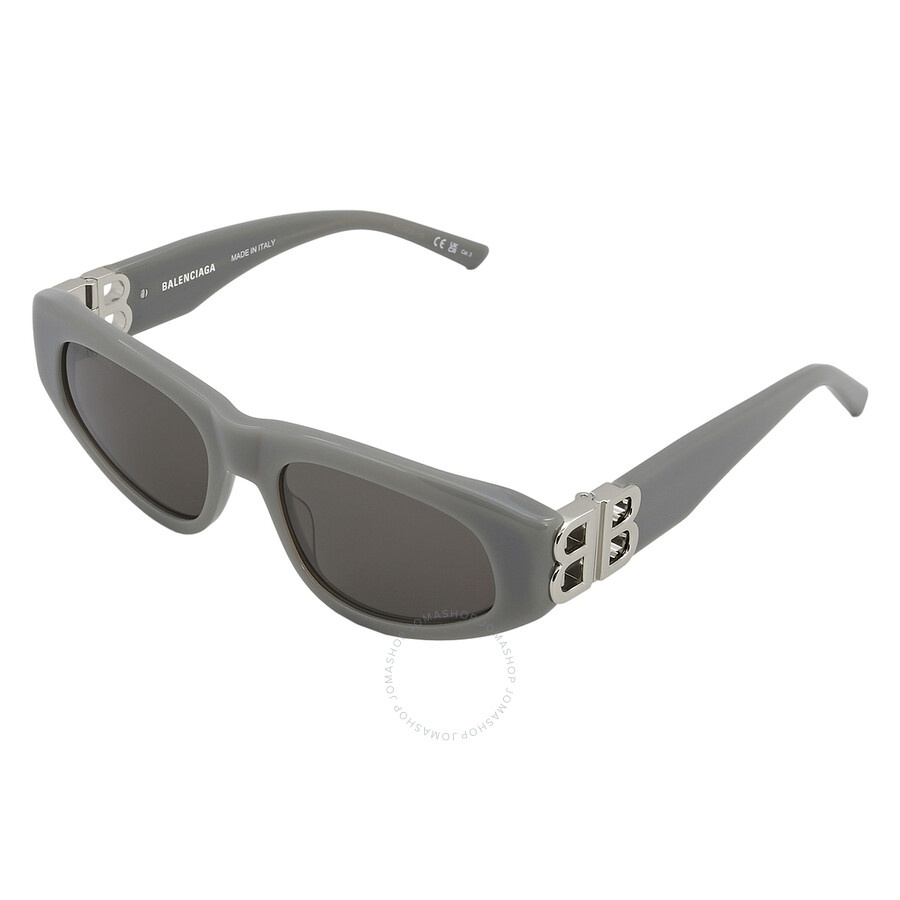 Balenciaga Grey Cat Eye Ladies Sunglasses BB0095S 015 53 - 5