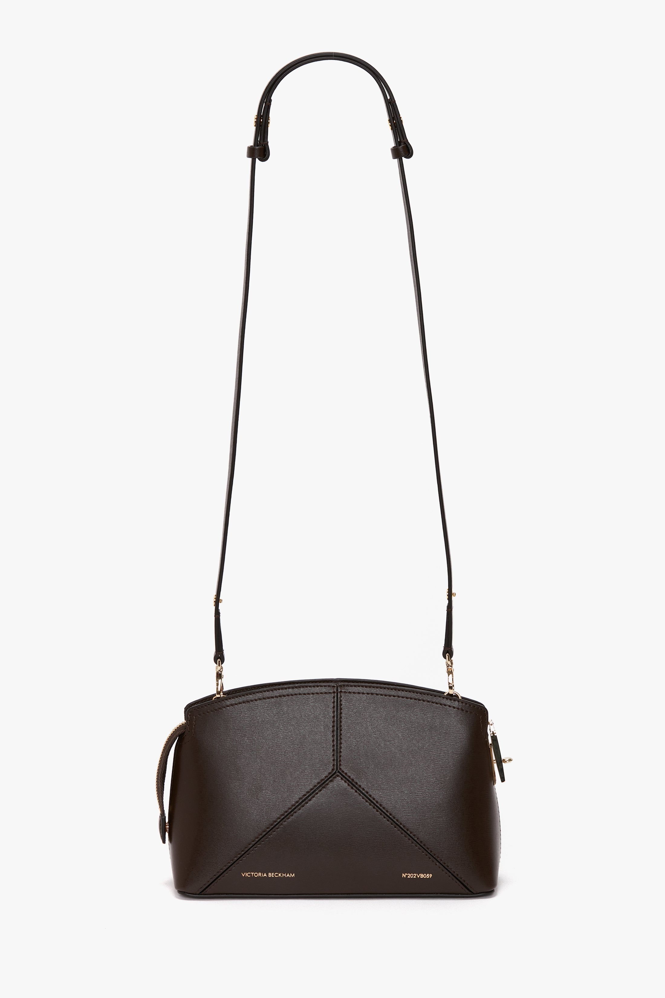 Exclusive Victoria Cross Body In Brown Leather - 1