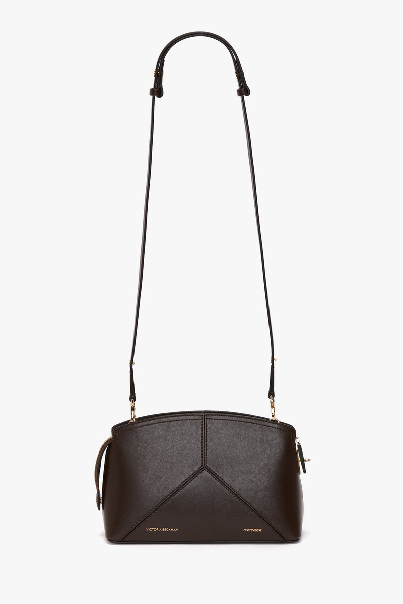 Exclusive Victoria Cross Body In Brown Leather 1